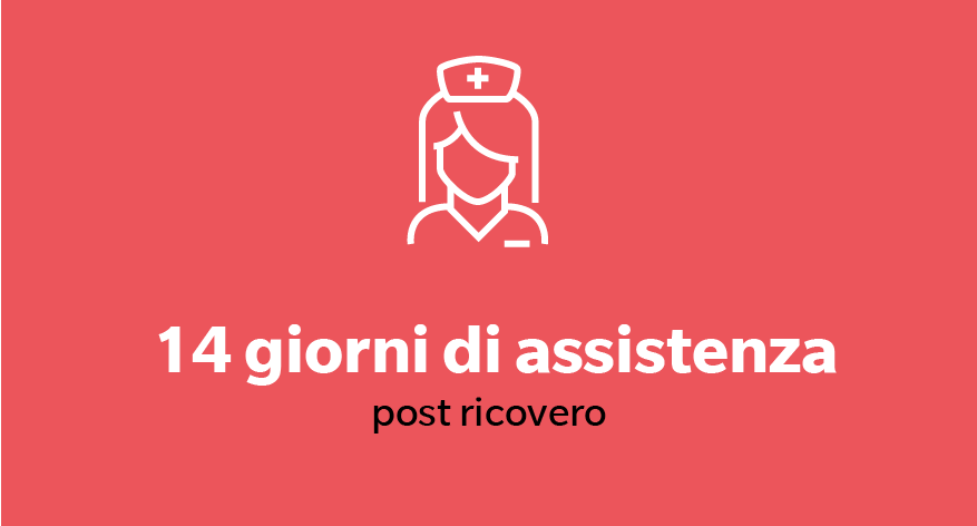 14 giorni di assistenza post ricovero